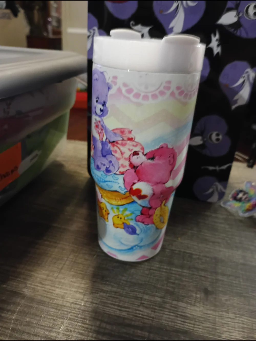 Care Bears  Kids Tumbler with Cute Character Art